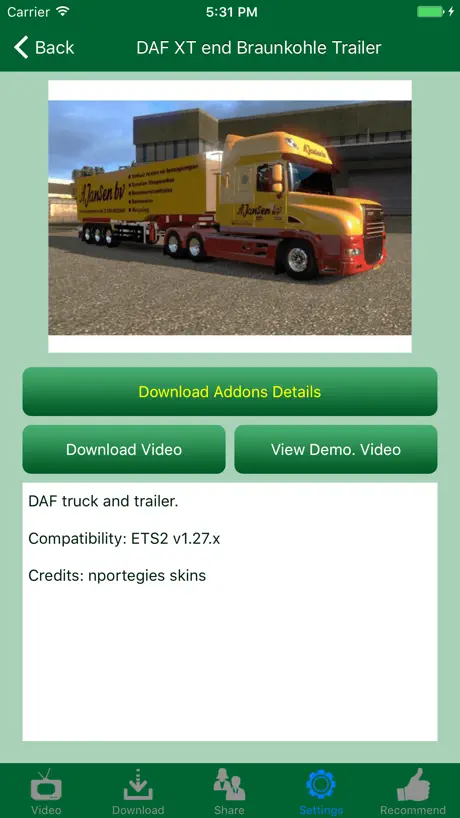 ETS2 - DLC, Mods & Addons