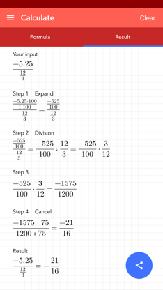 Fraction Simplifier screenshot 3