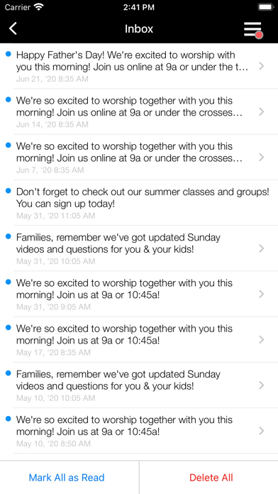 Faith Fellowship Marshfield Screenshot