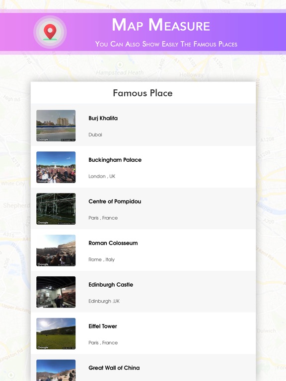 Map Measure : Area Calculator iPad screenshot