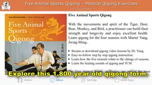 Five Animals Qigong (YMAA) screenshot 2