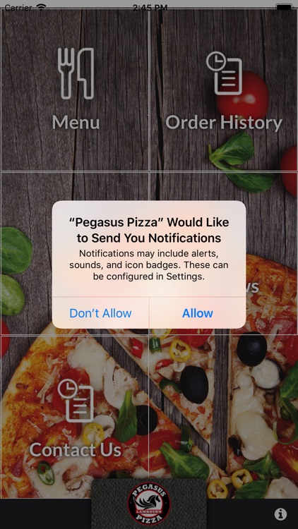 Pegasus Pizza screenshot-0