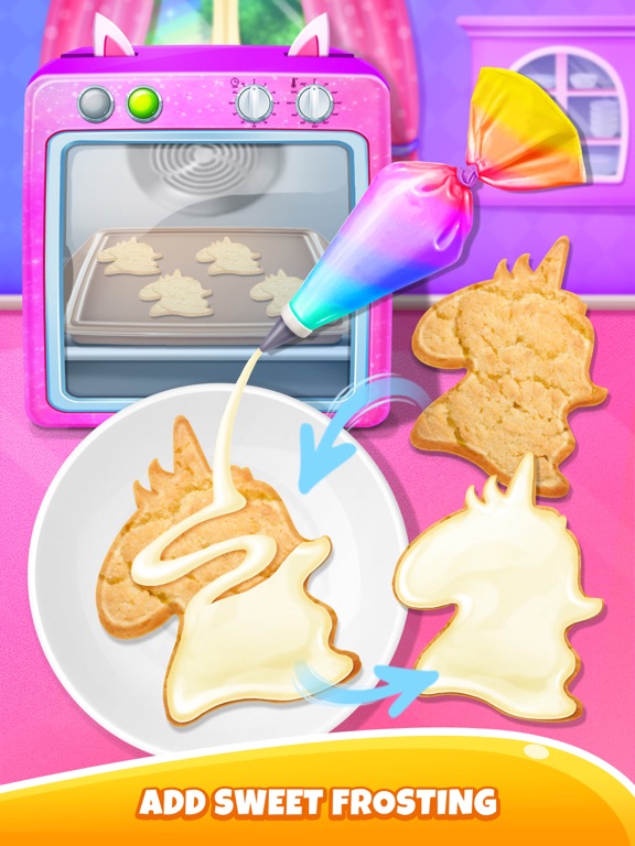 Screenshot #5 pour Sweet Unicorn Rainbow Cookies