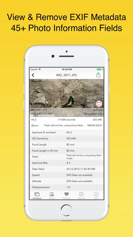 EXIF Viewer by Fluntro screenshot 4 of 8