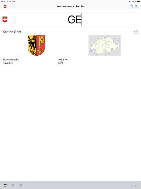 Kennzeichen-Lexikon iPad screenshot 9