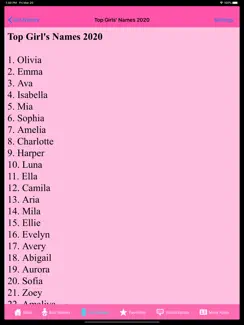 Baby Names Helper & Collection iPad image 3