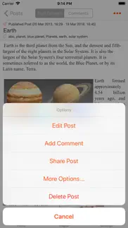 blogtouch para blogger iphone capturas de pantalla 2