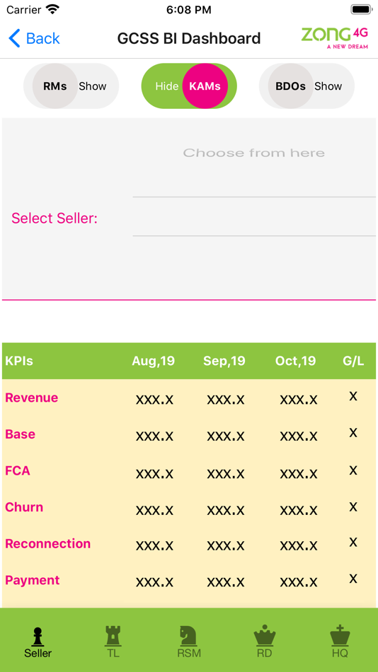 #6. Zong GCSS BI Dashboard (iOS) 게시자: Zong China Mobile Company Pakistan