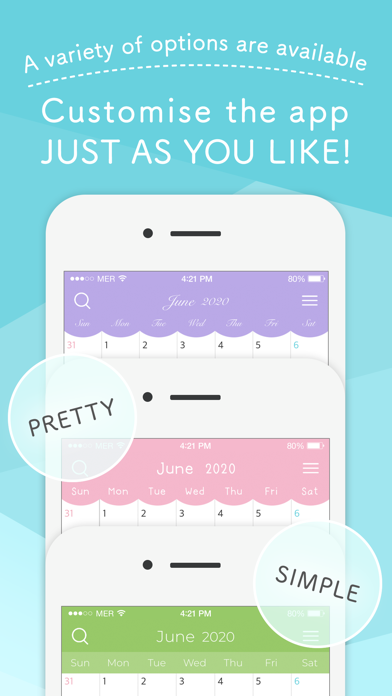 Screenshot #2 pour Chouchou Calendar | Cute Vibes