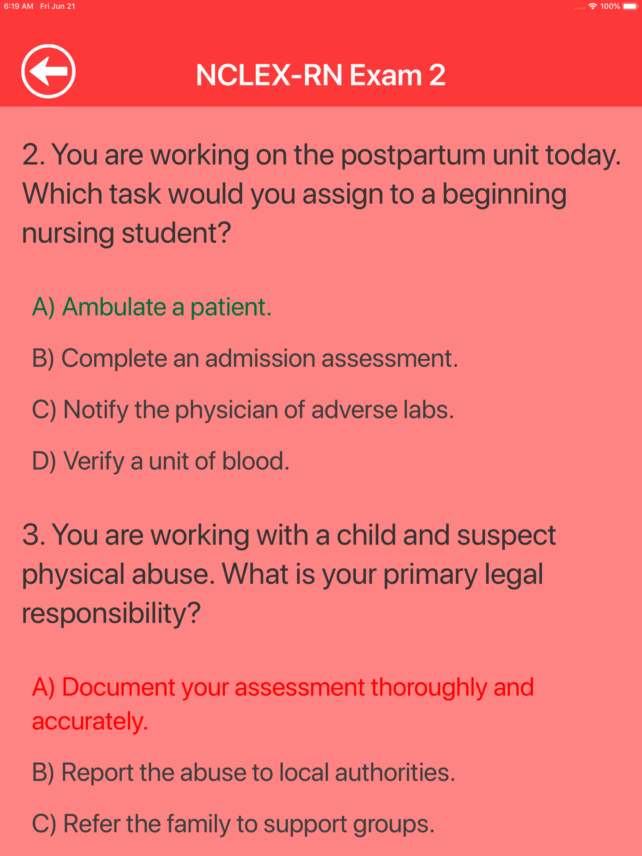 NCLEX-RN Practice Questions screenshot 11