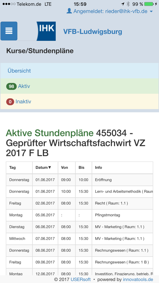 #3. VFB|App (iOS) 由: USERSoft EDV GmbH