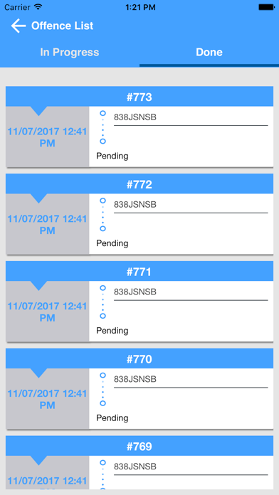 Traffic Prahari iPhone screenshot 4