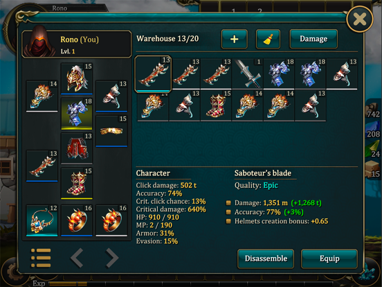 Screenshot #6 pour Tap Craft 2 - Clicker