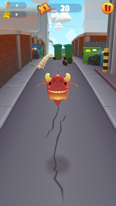 Tiny Dragon Run iPhone screenshot