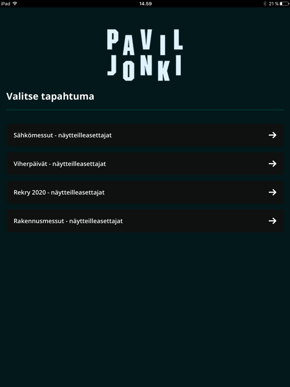 Screenshot #4 pour Paviljonki Exhibitor App
