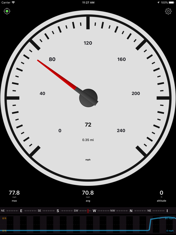 Screenshot #6 pour Speedometer Speed Box App