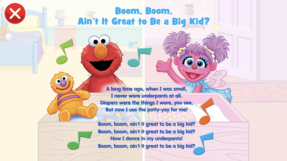 #5. Potty Time with Elmo (iOS) 由: Sesame Workshop (Apps)