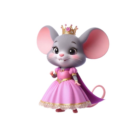 Mouse Princess Stickers icon