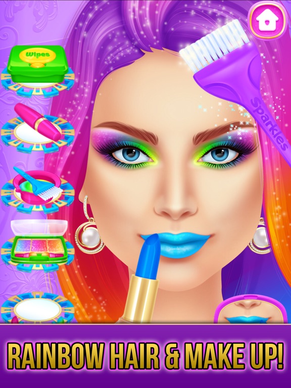 Screenshot #5 pour Make Up & Hair Salon Makeover