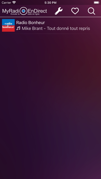 My Radio Endirect - France Screenshot