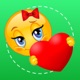 MyStickers - Stickers & Emoji app icon - Entertainment app for iPhone