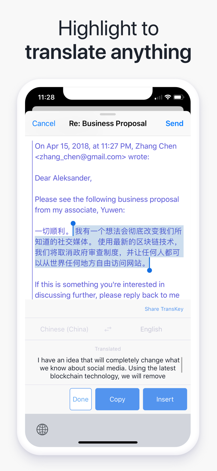 TransKey: Text Translator Chat screenshot 9