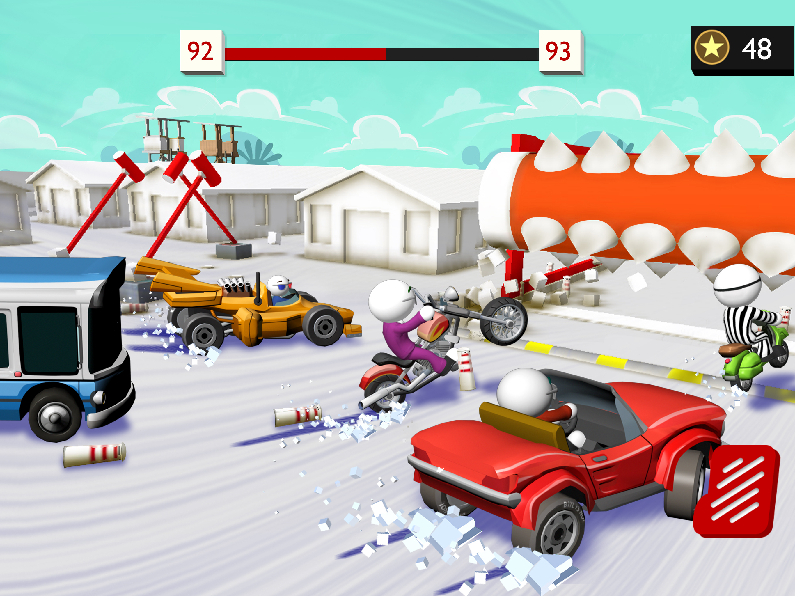 Car Crush Racing Simulator 3d screenshot 6