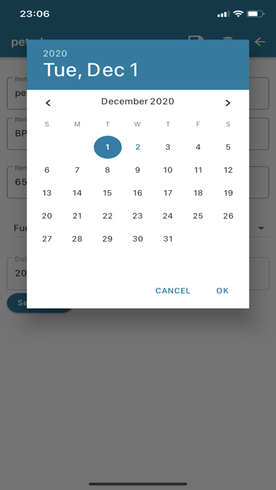App screenshot