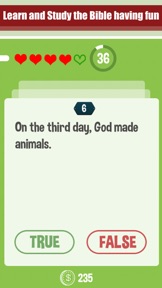 Bible True Or False Quiz screenshot