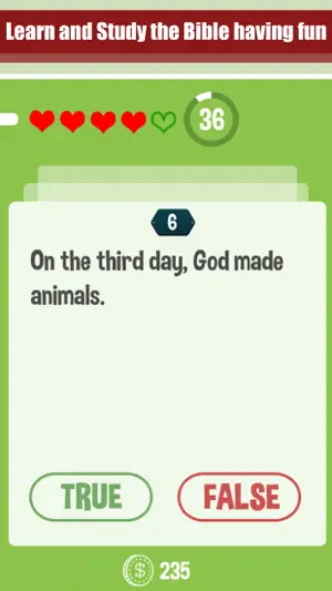 Bible True Or False Quiz screenshot 3