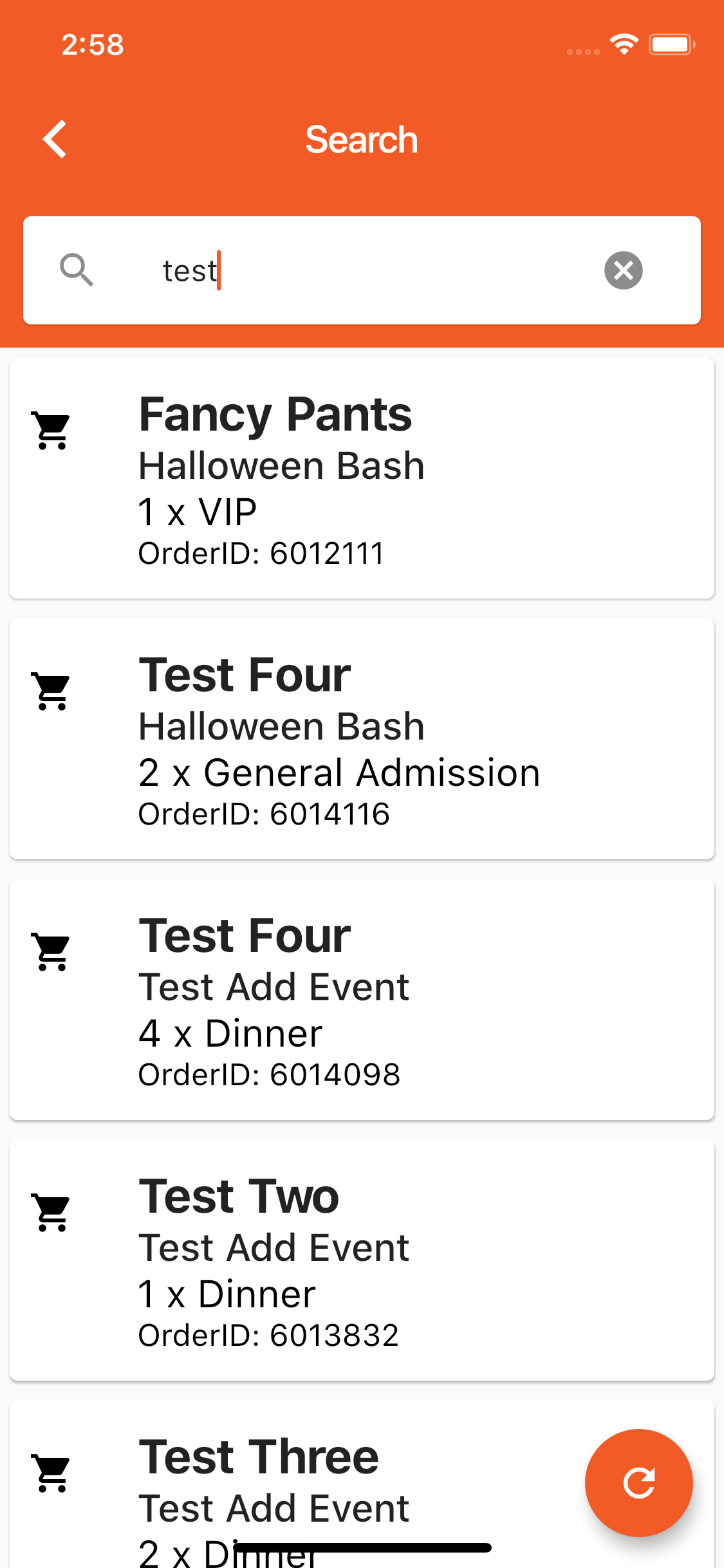BAMM Tickets