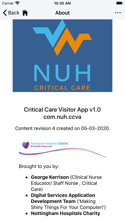 Critical Care Visitors screenshot-7