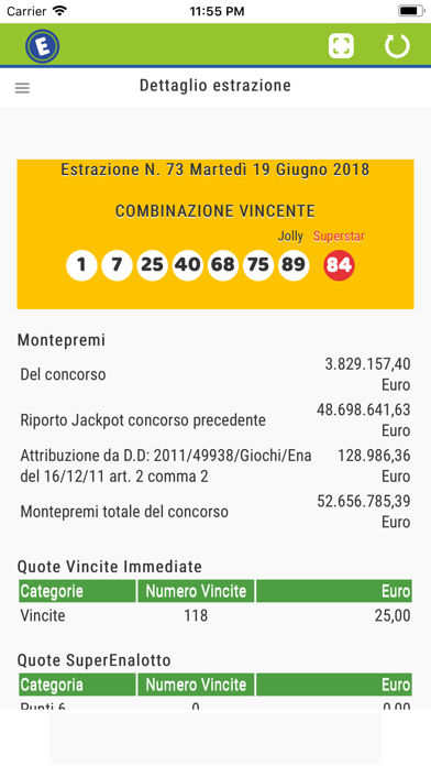 Estrazioni Lotto SuperEnalottoのおすすめ画像6