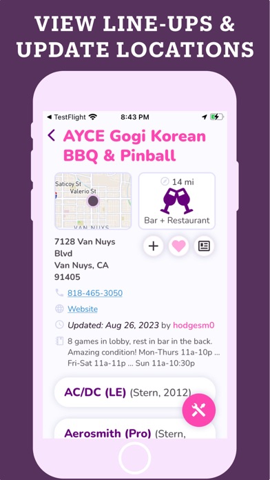 Pinball Map Screenshot