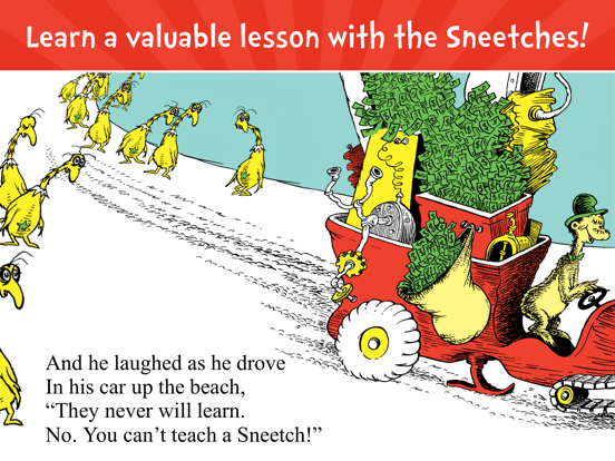 The Sneetches by Dr. Seuss iPad screenshot 5 - Book app