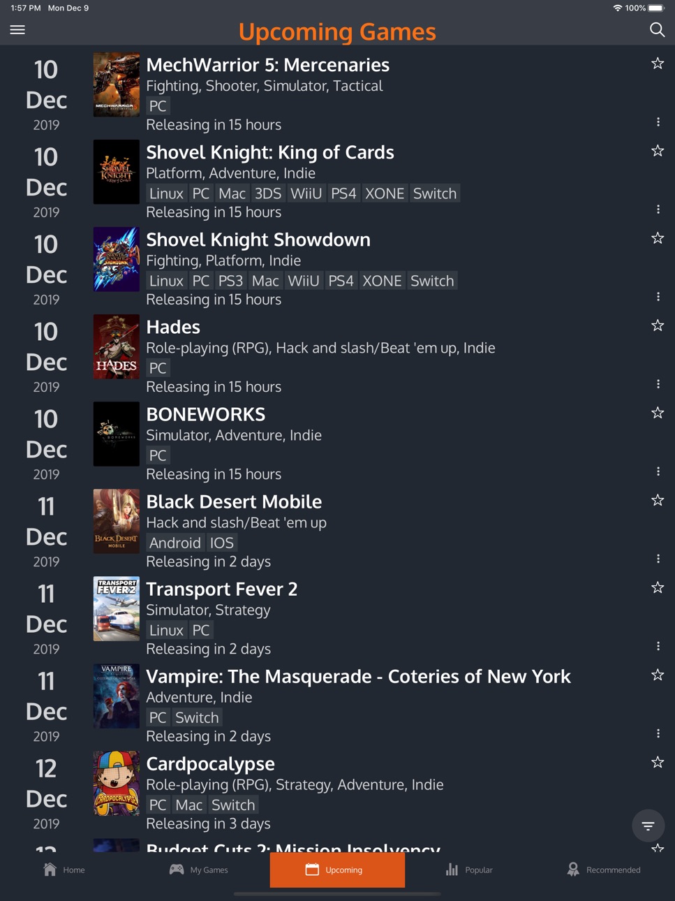 iPad screenshot