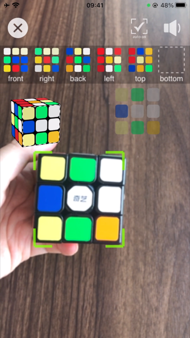 3D toy Cube Solver Screenshot