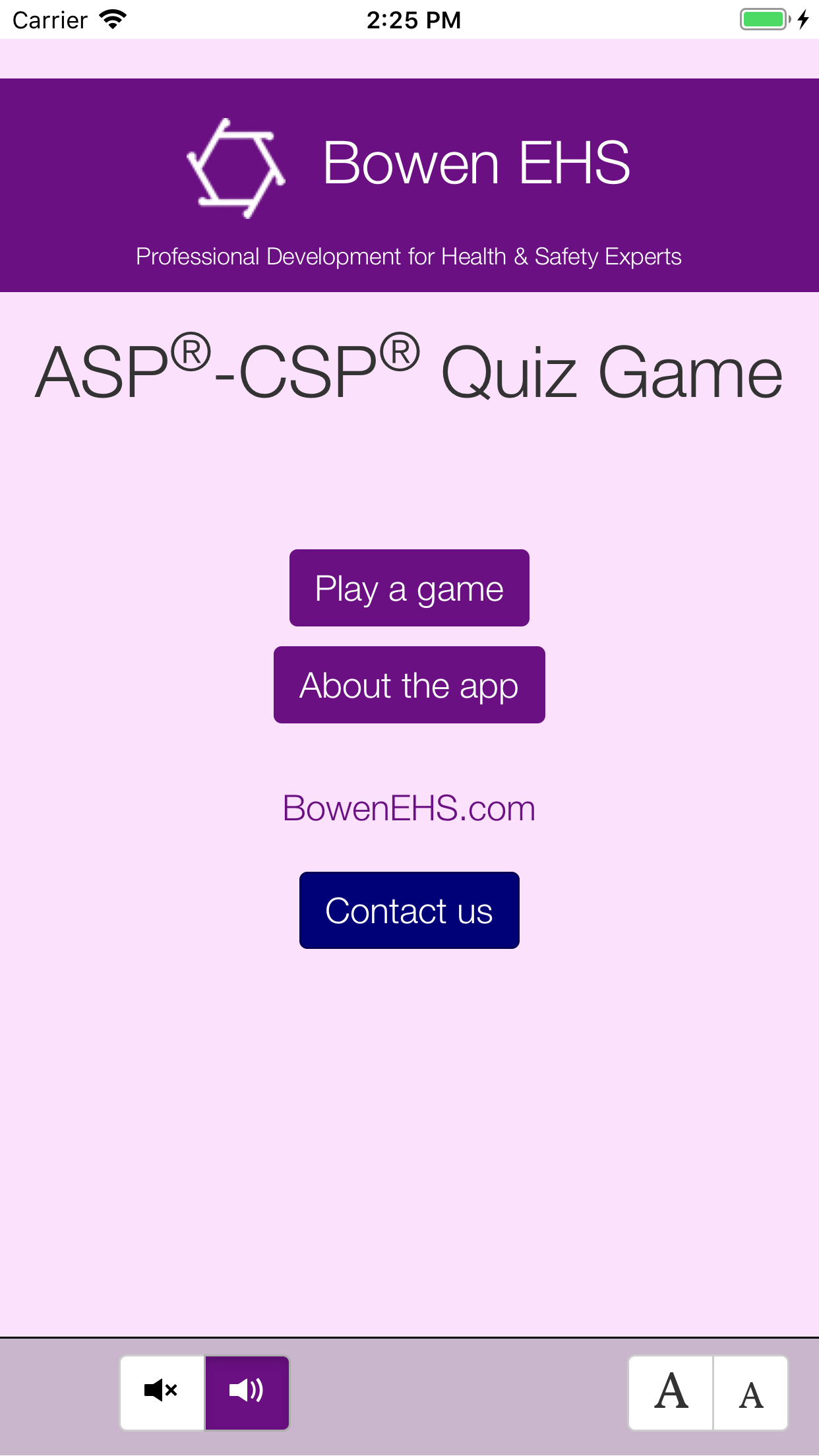 ASP-CSP Quiz Game