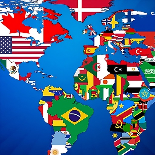 All Countries World Map