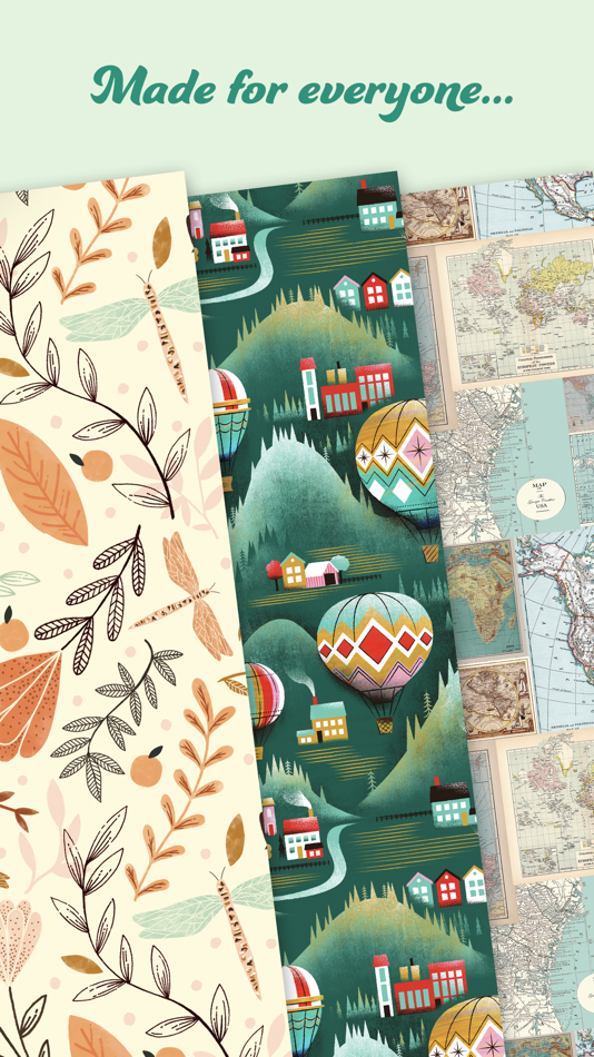 #7. Patterned (iOS) By: BorderLeap