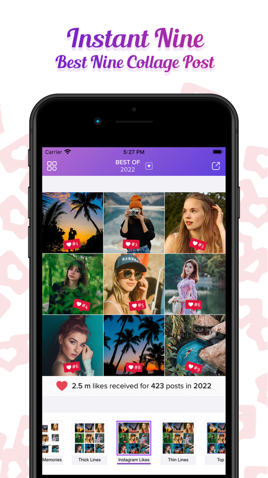 #6. Instant Repost & Best Nine (iOS) By: Instant Digital