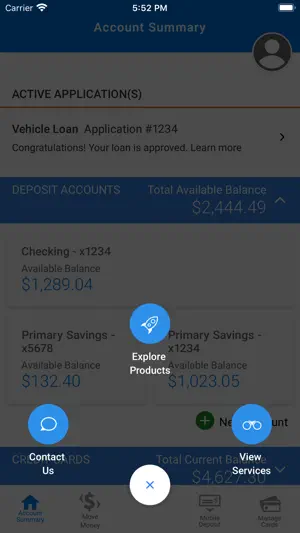RBFCU screenshot 3