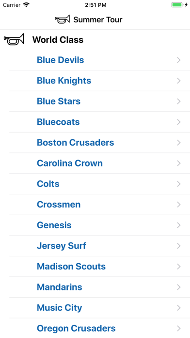 Screenshot #1 pour Drum Corps Summer Tour