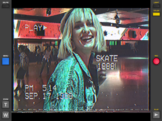 Screenshot #1 for Rarevision VHS - Retro 80s Cam