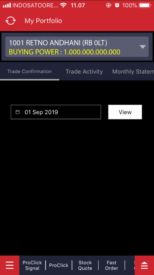 #3. Neo ProCLICK (iOS) 由: PT Profindo International Securities