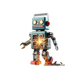 Faulty Robot Stickers