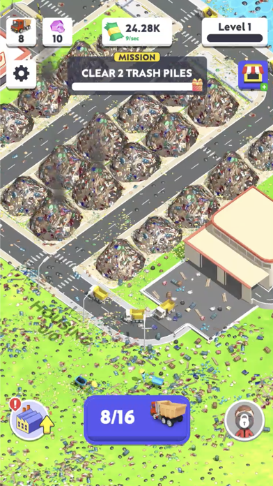 Trash Town Tycoon ! Screenshot