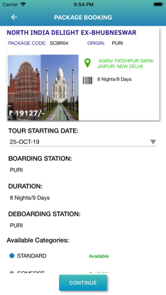 IRCTC Tourism screenshot 4