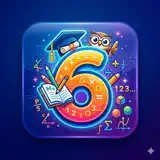 Matemáticas sexto grado - Icono de la app