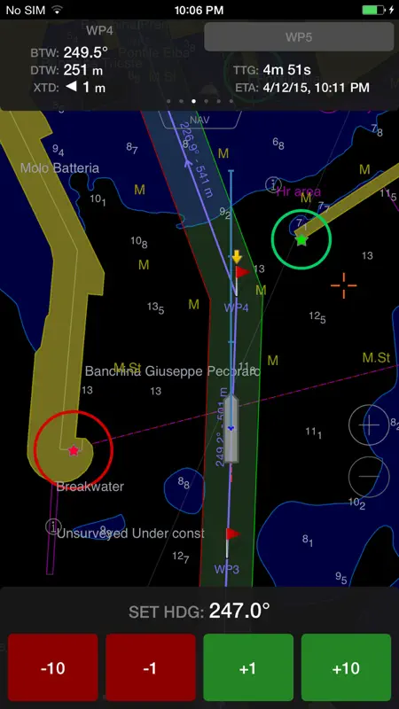 Wärtsilä iSailor screenshot 2 of 5